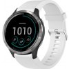 Remienok FIXED Silicone Strap pre Garmin QuickFit 20mm biely (FIXSST-QF20MM-WH)