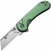 CIVIVI Elementum Utility Green Aluminum Handle Stonewashed S/S Blade Holder Plain