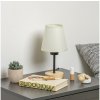 | Brilagi - Stolná lampa NUBILA WOOD 1xE27/25W/230V dub/krémová | BG1567+BG1572