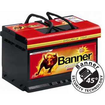 Banner Power Bull 12V 72Ah 670A P72 09