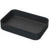 BATH DELUXE | Umývadlo na dosku LJORDAL 52x34 cm oceľ/čierna | 06-052-18-02-00
