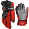 Hokejbalové rukavice Knapper AK5 V2 Sr Farba: červená, Veľkosť rukavice: 14