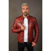 Max Original Leather Pánska kožená bunda JEROME thunder red (XL 50-52) - Thunder red - XL