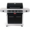 Plynový gril Siesta 612 Black Barbecook Big Grate (Plynový gril Siesta 612 Black Barbecook Big Grate)
