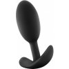 Blush Anal Adventures Vibra Slim Plug, análny kolík so stimulujúcou guličkou vo vnútri 10,4 x 4,2 cm