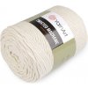 Pletacia priadza Twisted Macrame 500 g rozčesávacia béžová najsv. 1ks