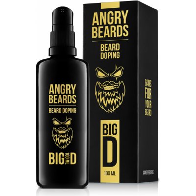 (EXP:9/24) Angry Beards Beard Doping BIG D - prípravok na rast brady, 100 ml