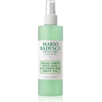 Mario Badescu Facial Spray with Aloe, Cucumber and Green Tea chladivá a osviežujúca hmla na unavenú pleť 236 ml