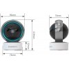Vnútorná WiFi otočná kamera EasyCam Tuya 4MP EC-4GD6IR-C