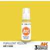 AK Interactive akrylová barva Purulent yellow 17 ml