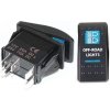 Podsvietený kolískový vypínač 12V/20A, modrý, OFF-ROAD LIGHTS