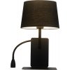 Light Prestige Dakota nástenná lampa 2x60 W čierna LP-2121/1WLBK