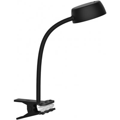 Top Light Top Light - LED Stolná lampa s klipom OLIVIA KL C LED/4,5W/230V čierna TP1645 + záruka 3 roky zadarmo