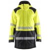 Blåkläder AB 4457 Zimná reflexná bunda Žlutá/cerná