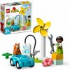 LEGO stavebnica LEGO® DUPLO® 10985 Veterná turbína a elektromobil (5702017416991)