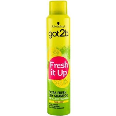 Schwarzkopf Got2b Fresh It Up Extra Fresh osviežujúci suchý šampón s citrusovou vôňou 200 ml pre ženy