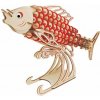 Woodcraft Dřevěné 3D puzzle Koi kapr