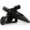BALERÍNKY KARL LAGERFELD KERRIE FLORA MJ MULE BLACK SATIN TEXT MONO
