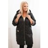 Kesi Dámska prešívaná zimná bunda Čierna