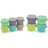 Melii Snap&Go desiatový box 4 x 177 ml + Melii Snap&Go desiatový box 6 x 59 ml