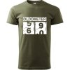 Pánske tričko OLDOMETER 60 (Tričko k 60 narodeninám)