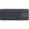 Logitech klávesnice K400 Plus/ Bezdrátová/ 2.4GHz/ Touchpad/ USB přijímač/ CZ/ Černá 920-007151
