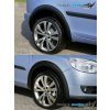 Škoda Roomster Lemy blatníkov - čierny dezén