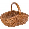 Košíkárna Košík nákupný ratanový 48x36 cm
