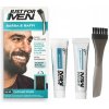Just for men M-45 Mustache And Beard DARK BROWN tmavo hnedá
