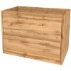 Mereo Opto, kúpeľňová skrinka 61 cm, Multidecor, Dub Wotan, MER-CN990SDWOT
