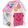 2Kids Toys Activity board Domček ružový