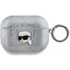 Karl Lagerfeld PU Embossed Karl Head Puzdro na AirPods Pro KLAPPGKIPS