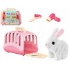 PLYŠOVÝ CHODIACI KRÁLIK V PRENOSKE SO ZVUKOM 6667