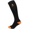 Vyhrievané ponožky Alpenheat FireSocks Veľkosť ponožiek: 42-45 / Farba: čierna/oranžová