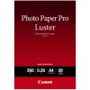 Canon Photo Paper Pro Luster, LU-101, foto papier, lesklý, 6211B006, biely, A4, 260 g/m2, 20 ks, atramentový