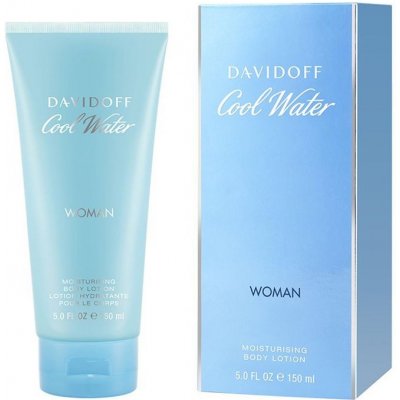 Davidoff Cool Water Woman Veľké parfumované telové mlieko 150 ml