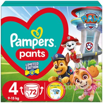 Pampers Pants 4 72 ks