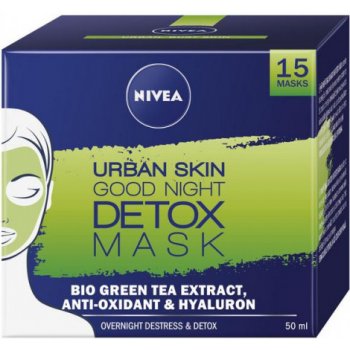 Nivea Urban Skin Detox nočná detoxikačná maska 50 ml od 3,5 € - Heureka.sk