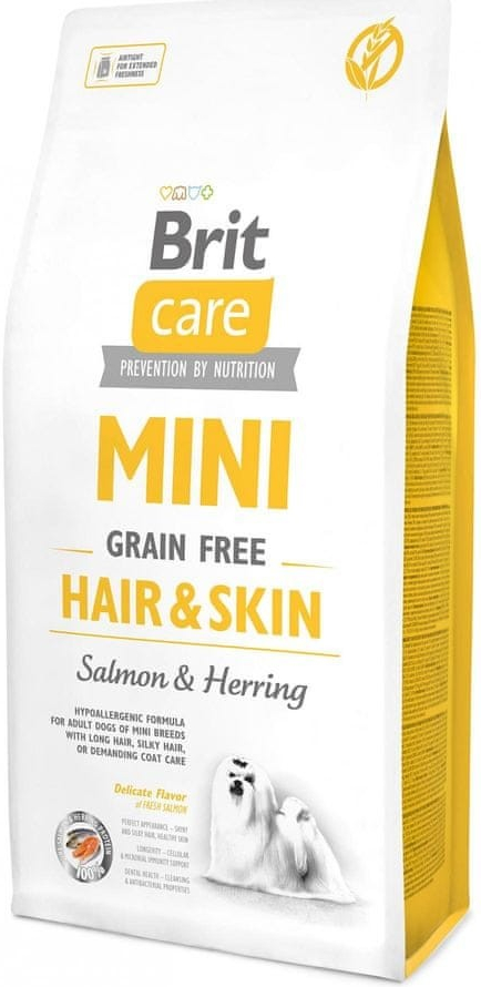 Brit Care Mini Hair Skin Grain-free 7 kg
