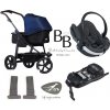 Set 4v1 kočíka Tfk MONO2 COMBI 2024 + Autosedačka BeSafe IZI GO MODULAR X1 i-Size 2023 + Základňa BeSafe iZi MODULAR i-size 2024 + Adaptéry mono2 combi pushchair - air chamber wheel navy