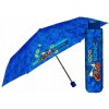 Perletti skladací dáždnik modrý