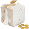 Little Dutch Kostka textilní s aktivitami Newborn Naturals