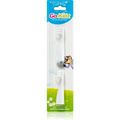Brush Baby Go-Kidz náhradné hlavice na zubnú kefku pre deti od 3 rokov 2 ks
