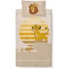 Obliečky do postieľky Leví Kráľ Malý Simba 100x135/40x60 cm