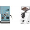 Profitec GO, blue + Eureka Mignon Specialita Compatto, CR white