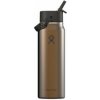Hydro Flask 32 OZ LIGHTWEIGHT WIDE FLEX STRAW CAP Hnedá