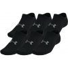 Ponožky Under Armour Essential No Show 6pk Black / Black / Castlerock XL