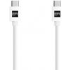 Kábel ER Power ERPWCC3A200-WH USB-C/ C 3A 60W, 200cm, bílý