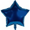 Fóliový balónik Hviezda tmavo modrá 45 cm