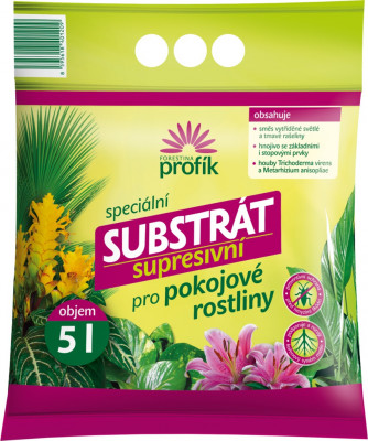 Substrát Forestina Profík - Supresivní pro pokojové rostliny 5 l